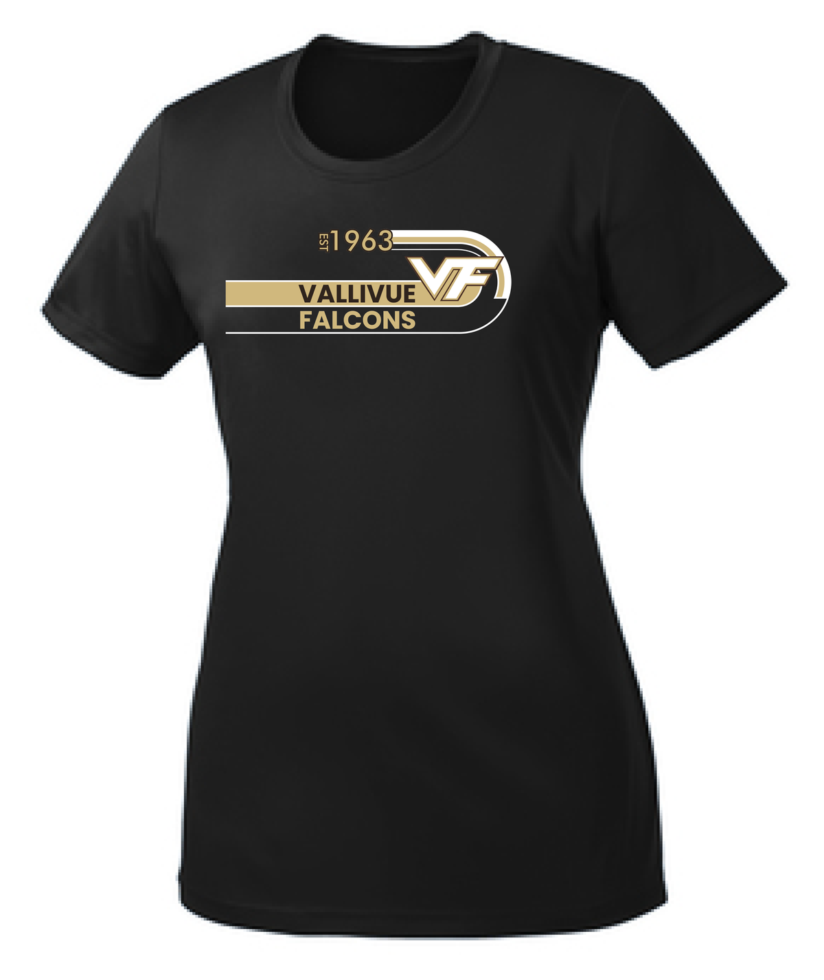 #12 Port & Company "1963" Women's Athletic T-Shirt