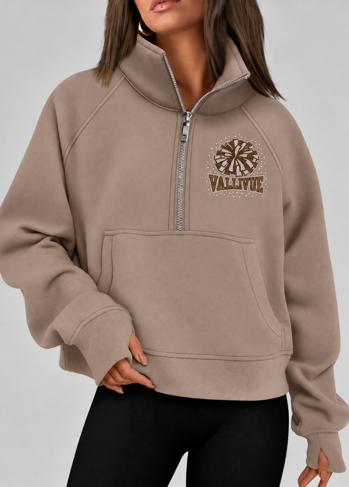#5 VHS Cheer Rhinestone Sweatshirt