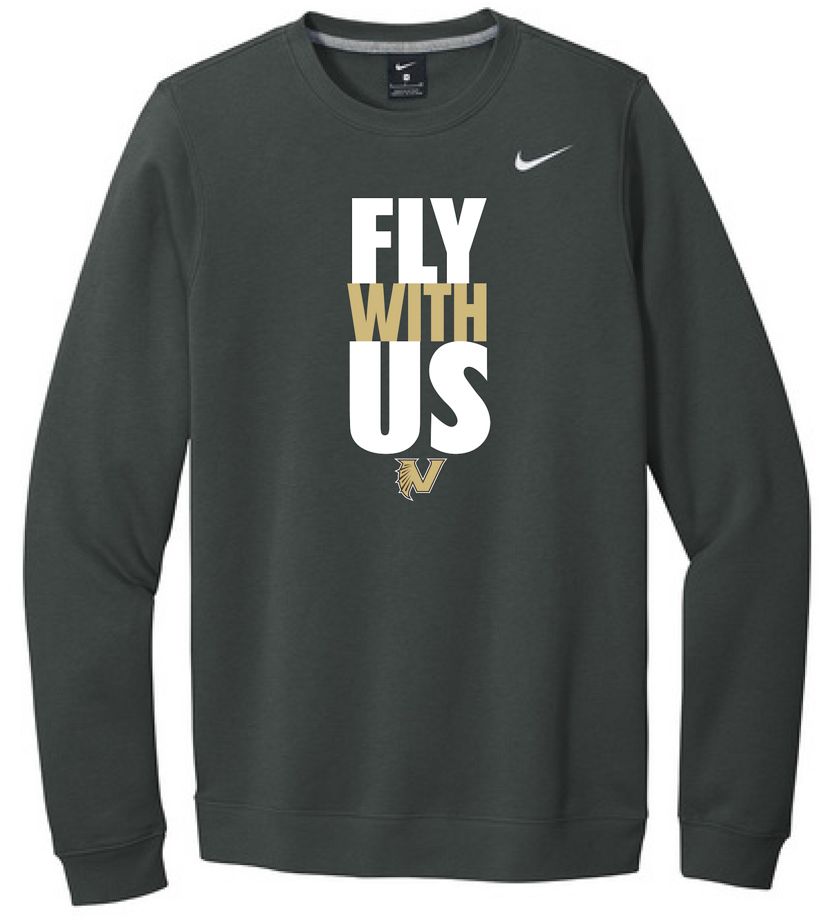#7 Nike "Fly With Us" Crewneck