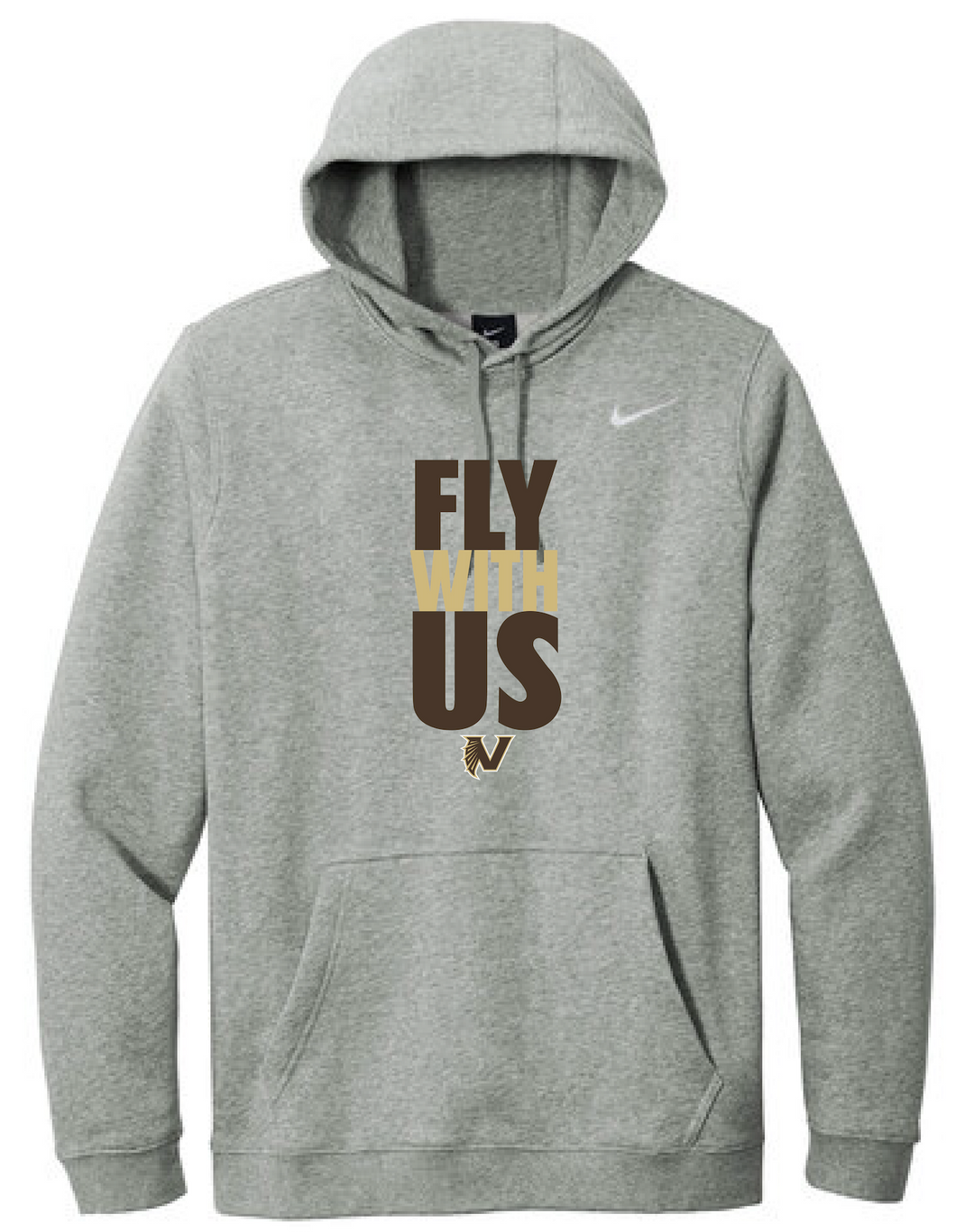 #9 Nike "Fly With Us" Hoodie Sweater