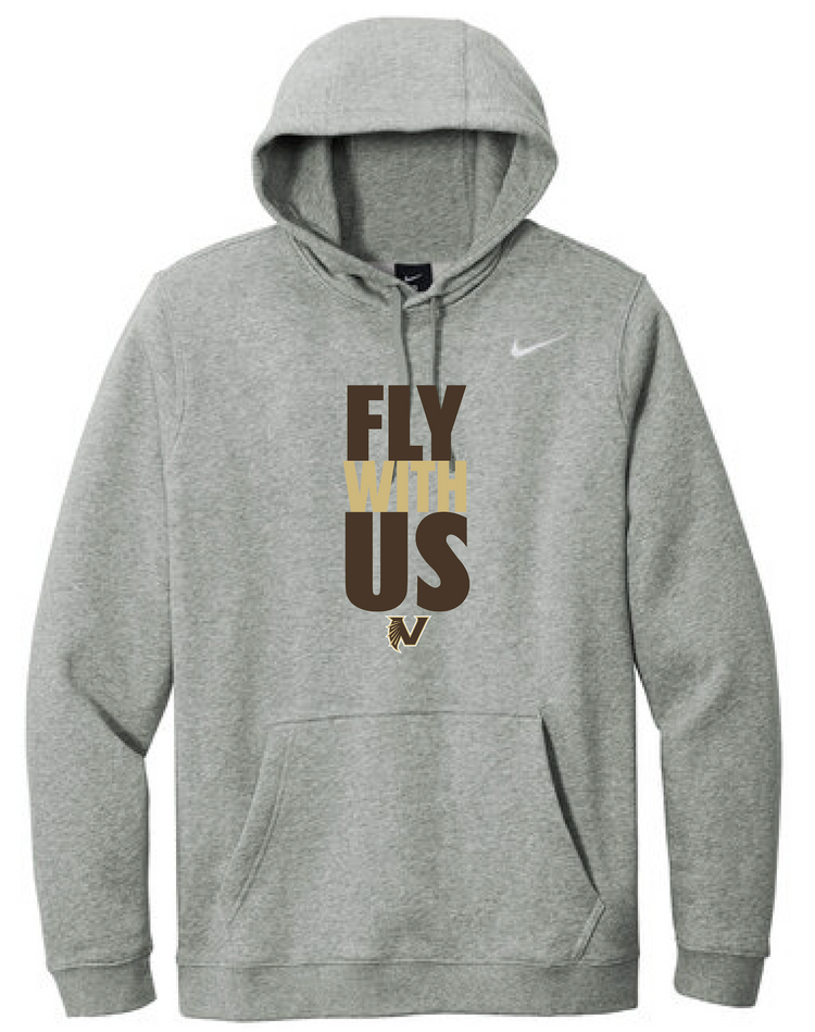 #9 Nike "Fly With Us" Hoodie Sweater